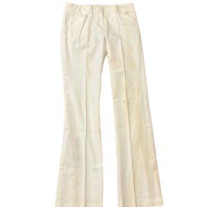 Theory White Work Pants